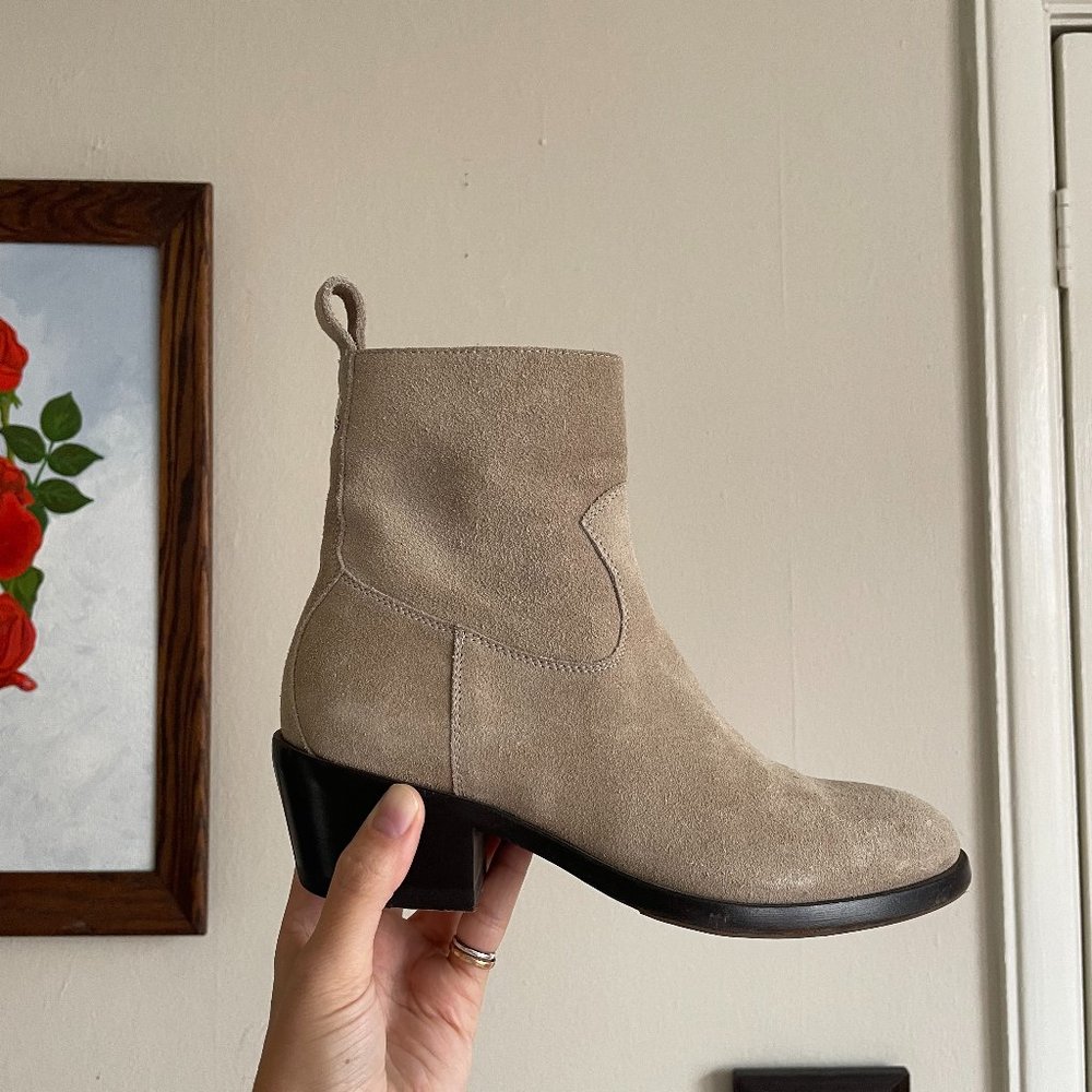 Jimmy Choo x KAIA K-Jesse Suede Booties